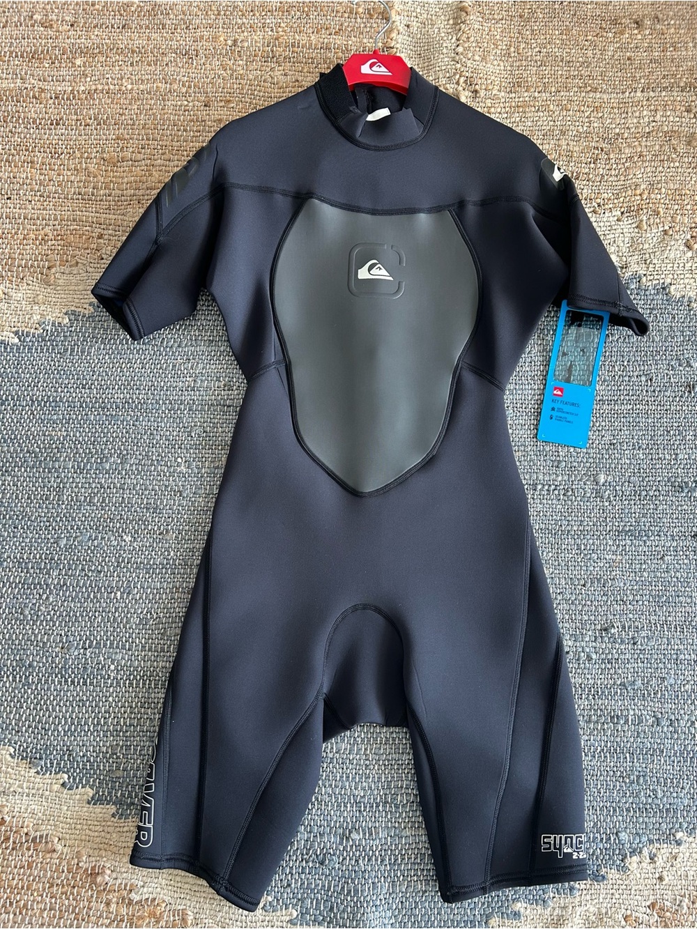 Quiksilver NWT Syocro Wetsuit Black